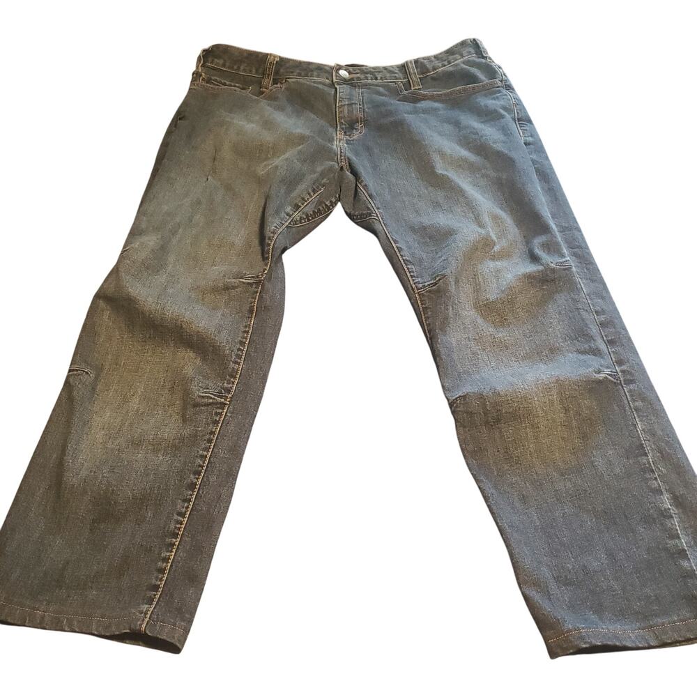 Vertx Size (38x26) HEMMED Defiance Articulated Jeans Blue Denim Stretch VTX1230